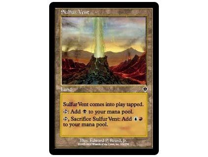 Sulfur Vent