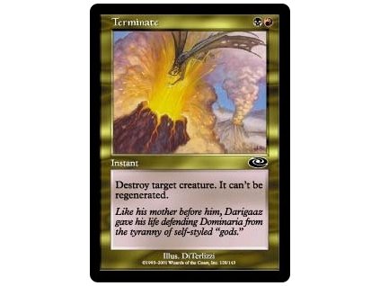 Terminate - NON ENG CHI (Foil NE, Stav Near Mint)