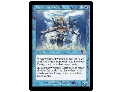 Whirlpool Warrior (Foil NE, Stav Light Played)