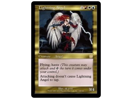 Lightning Angel (Foil NE, Stav Played)