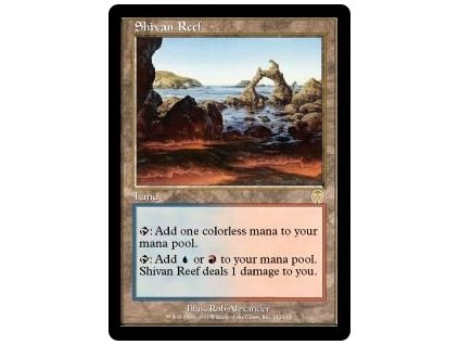 Shivan Reef (Foil NE, Stav Near Mint)