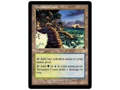 Yavimaya Coast (Foil NE, Stav Light Played)