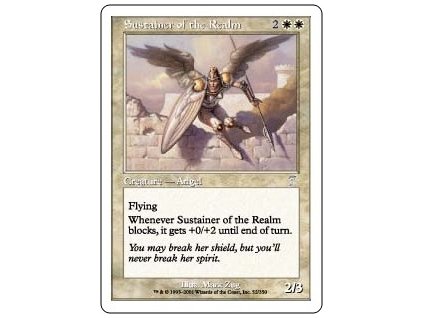 Sustainer of the Realm