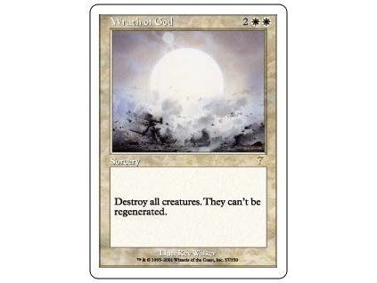Wrath of God (Foil NE, Stav Played)