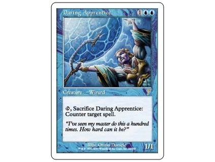 Daring Apprentice (Foil NE, Stav Near Mint)