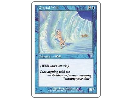 Glacial Wall (Foil NE, Stav Near Mint)