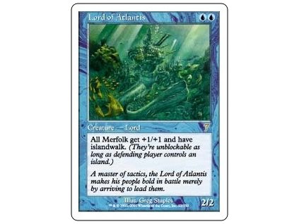 Lord of Atlantis (Foil NE, Stav Near Mint)