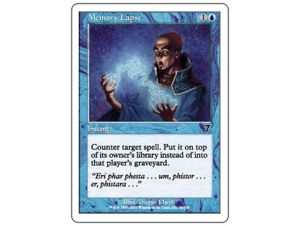 Memory Lapse (Foil NE, Stav Near Mint)