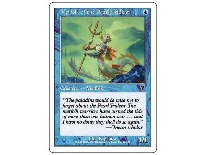 Merfolk of the Pearl Trident (Foil NE, Stav Near Mint)