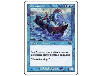 Sea Monster (Foil NE, Stav Near Mint)