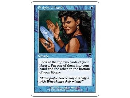 Sleight of Hand (Foil NE, Stav Near Mint)
