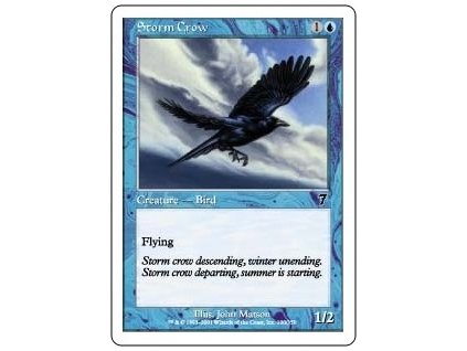 Storm Crow (Foil NE, Stav Near Mint)