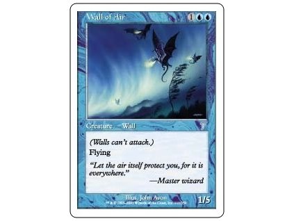Wall of Air (Foil NE, Stav Near Mint)