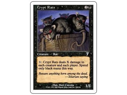 Crypt Rats (Foil NE, Stav Near Mint)