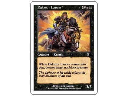 Dakmor Lancer (Foil NE, Stav Near Mint)