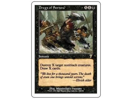 Dregs of Sorrow (Foil NE, Stav Near Mint)