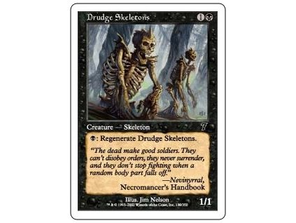 Drudge Skeletons (Foil NE, Stav Near Mint)