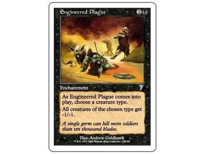 Engineered Plague (Foil NE, Stav Near Mint)