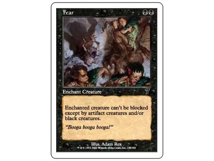 Fear (Foil NE, Stav Near Mint)