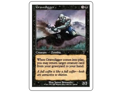 Gravedigger (Foil NE, Stav Near Mint)