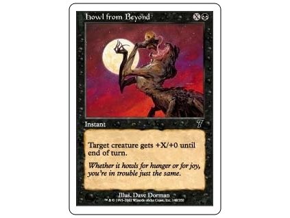Howl from Beyond (Foil NE, Stav Near Mint)