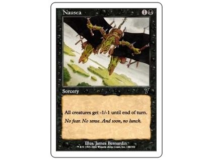 Nausea (Foil NE, Stav Near Mint)