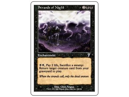 Strands of Night (Foil NE, Stav Near Mint)