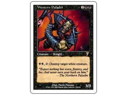 Western Paladin (Foil NE, Stav Light Played)