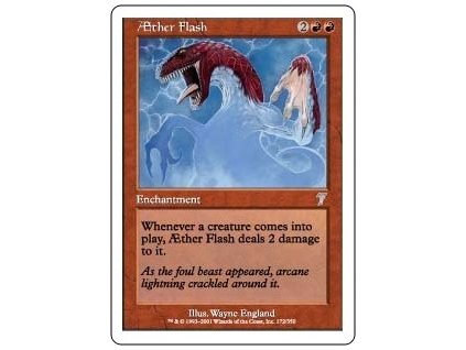 Aether Flash (Foil NE, Stav Near Mint)