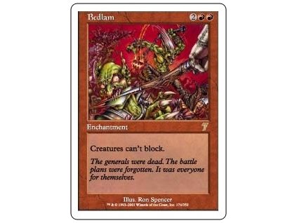 Bedlam (Foil NE, Stav Near Mint)