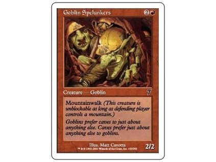 Goblin Spelunkers (Foil NE, Stav Near Mint)
