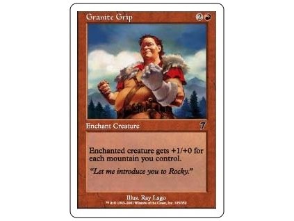 Granite Grip (Foil NE, Stav Near Mint)