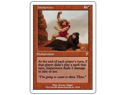 Impatience (Foil NE, Stav Near Mint)