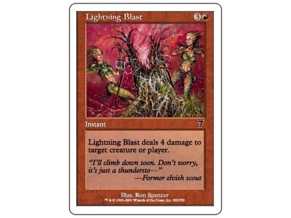 Lightning Blast (Foil NE, Stav Near Mint)