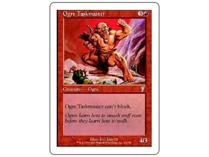 Ogre Taskmaster (Foil ANO, Stav Near Mint)