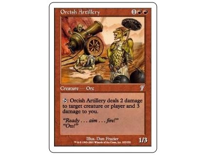 Orcish Artillery (Foil NE, Stav Near Mint)