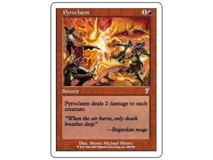 Pyroclasm (Foil NE, Stav Near Mint)