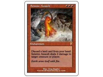 Seismic Assault (Foil NE, Stav Near Mint)