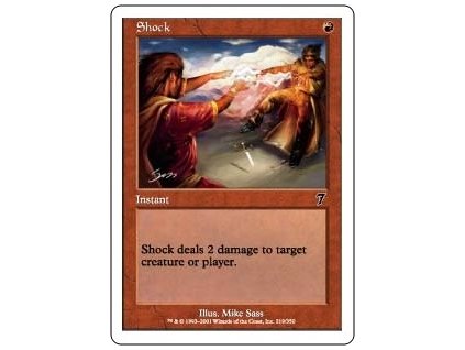 Shock (Foil NE, Stav Near Mint)