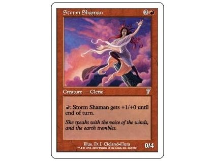 Storm Shaman (Foil NE, Stav Near Mint)