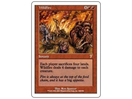 Wildfire (Foil NE, Stav Near Mint)