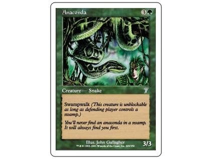 Anaconda (Foil NE, Stav Near Mint)