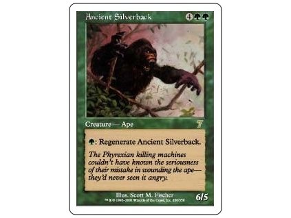 Ancient Silverback (Foil NE, Stav Light Played)