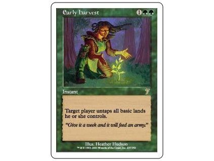 Early Harvest