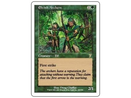 Elvish Archers (Foil NE, Stav Near Mint)