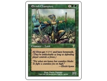 Elvish Champion (Foil NE, Stav Near Mint)