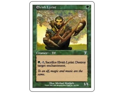 Elvish Lyrist (Foil NE, Stav Near Mint)