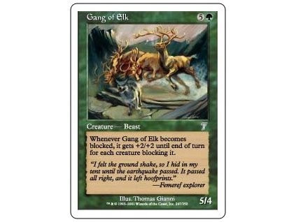 Gang of Elk (Foil NE, Stav Near Mint)
