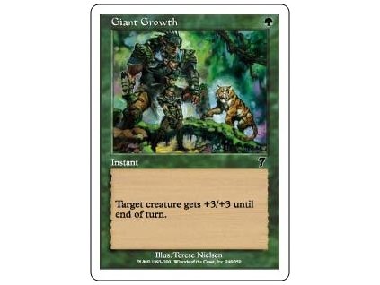 Giant Growth (Foil NE, Stav Near Mint)