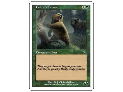Grizzly Bears (Foil NE, Stav Near Mint)